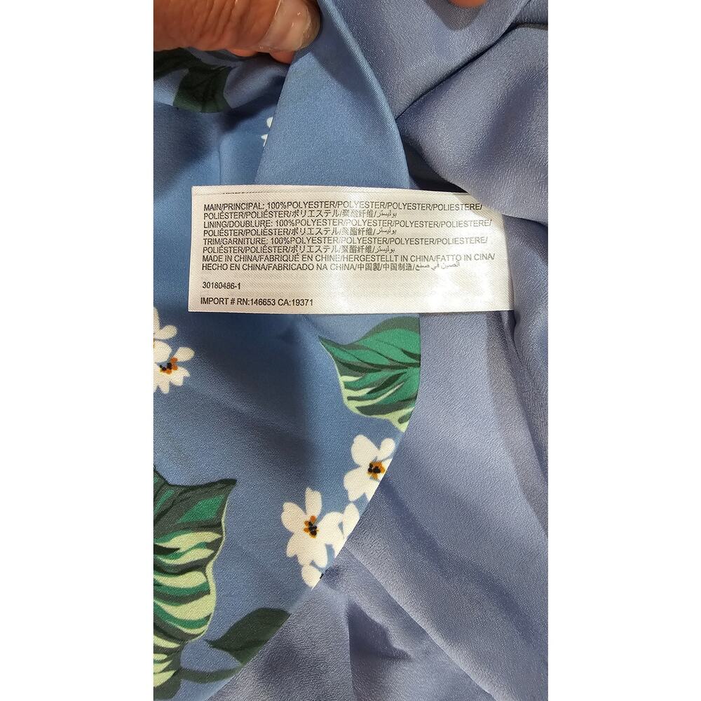 Keepsake Dress Wild Thoughts, Ruffled Curved Hem, Lined, Floral, Sexy, New Sz L - Picture 13 of 13